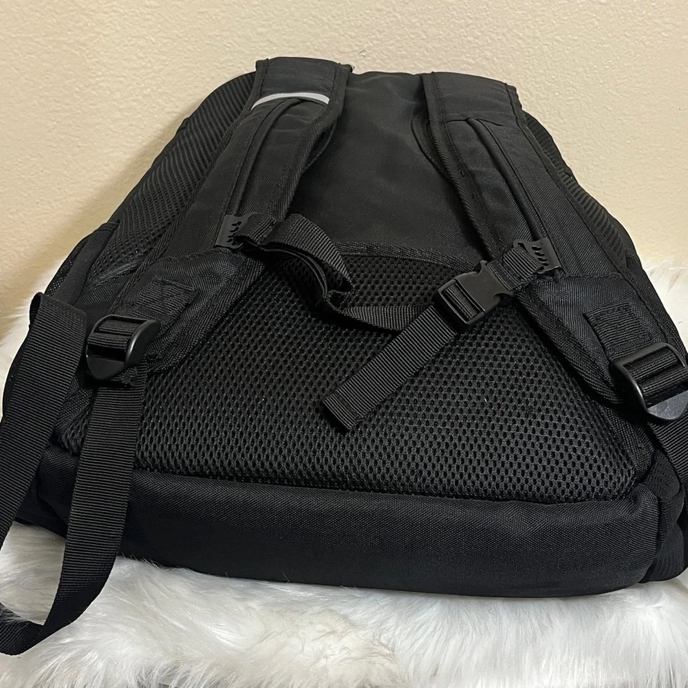 Swiss Black Laptop Travel Backpack